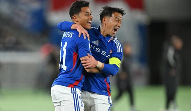Marinos thắng nhọc nhằn Thân Hoa Thượng Hải tại AFC Champions League