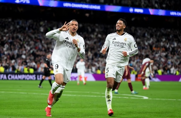 Mbappe lập hattrick, Real Madrid hủy diệt Man City