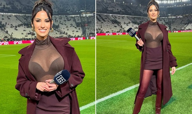 MC đài DAZN có sức nóng không kém trận Juve - Inter