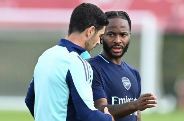 Mikel Arteta mở ra cơ hội cho Raheem Sterling