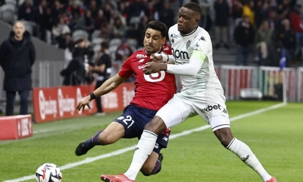 Monaco gục ngã trước Lille, Auxerre đánh bại Marseille trong ngày Greenwood bất lực
