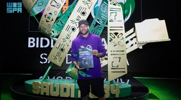 Neymar cùng quan điểm với Ronaldo về World Cup 2034 tại Saudi Arabia