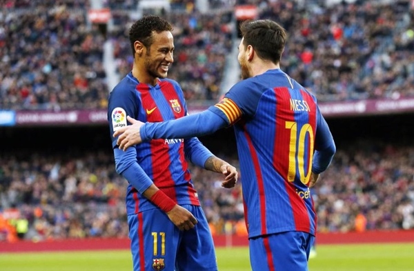 Neymar rời Barca hoàn toàn vì Messi