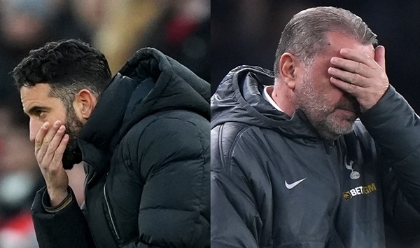 Những người cùng khổ tại Ngoại hạng Anh - Ruben Amorim và Ange Postecoglou