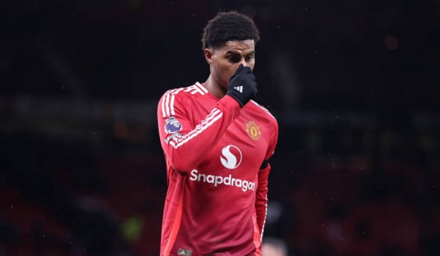 NÓNG! Marcus Rashford tiếp tục bị Amorim trừng phạt
