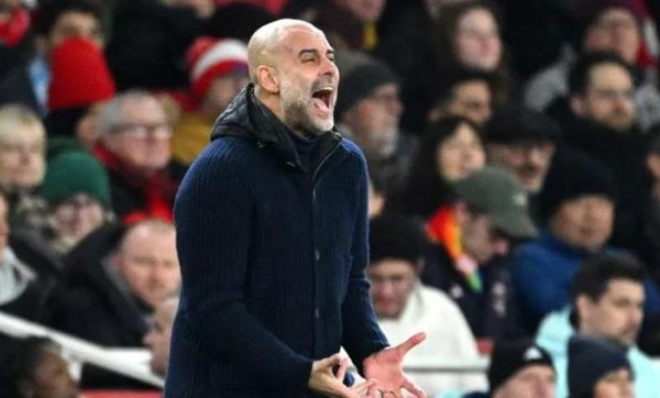 Pep Guardiola nổi giận sau thất bại thảm hại của Man City trước Arsenal
