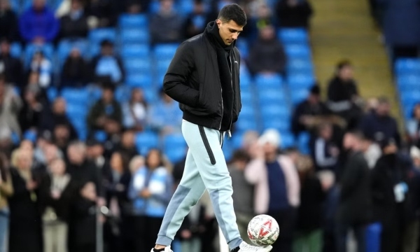 Pep Guardiola xác nhận Rodri có thể trở lại trước khi mùa giải kết thúc