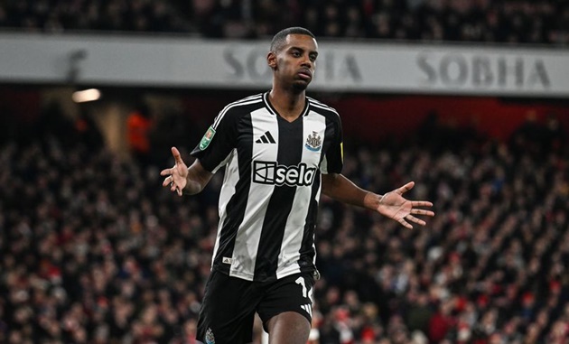 Phản ứng của Isak trước tin đồn sẽ gia nhập Arsenal