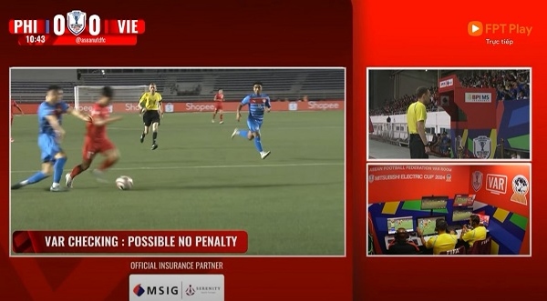Phản ứng trái chiều về tình huống bị từ chối penalty của Việt Nam