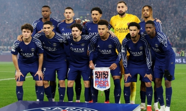 PSG công bố đội hình đấu Liverpool: Không thiếu vắng ai; Marquinhos trở lại