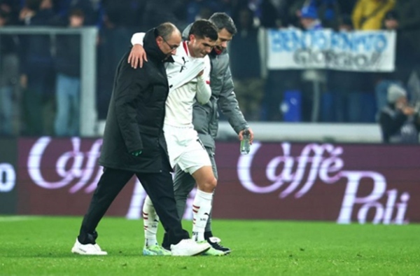 Pulisic chấn thương, AC Milan mất trụ cột đến tháng 1
