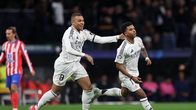 Real đánh bại Atletico: Khi nhân tố bí ẩn tỏa sáng thay Mbappe