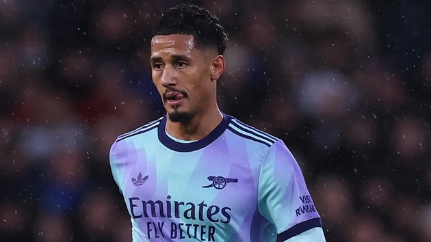 Real Madrid chính thức khởi động thương vụ chiêu mộ Saliba từ Arsenal