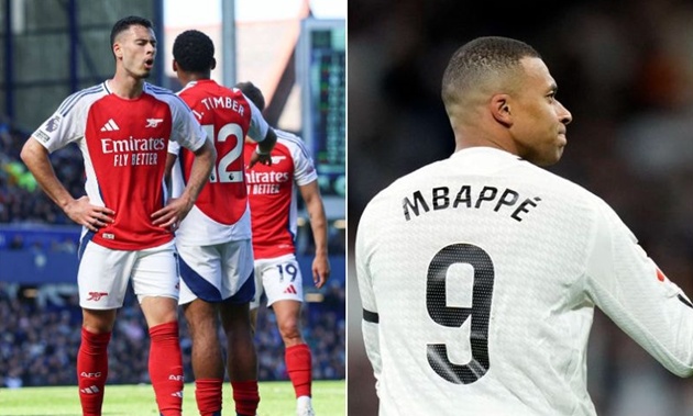 Real Madrid đầy những lợi thế của Arsenal
