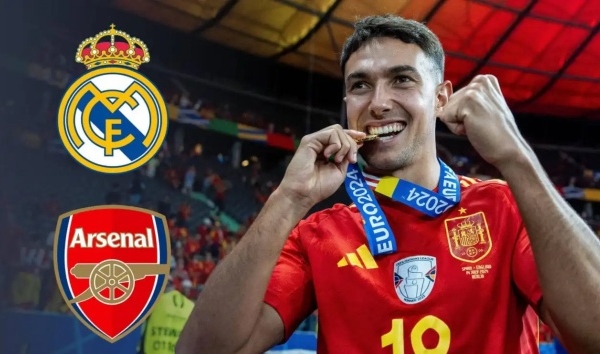Real Madrid tung át chủ bài để vượt mặt Arsenal vụ Zubimendi
