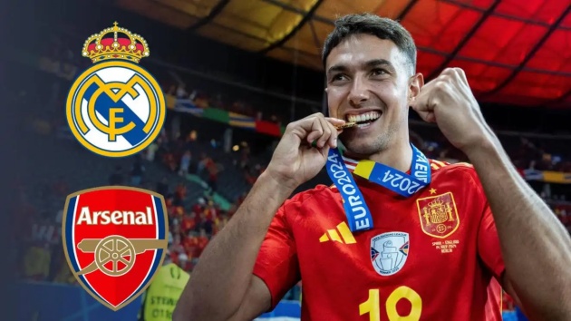 Real Madrid tung át chủ bài để vượt mặt Arsenal vụ Zubimendi
