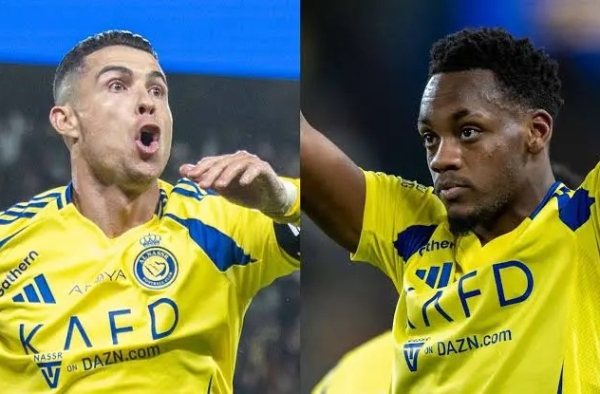 Ronaldo bị chỉ trích vì phản ứng khi Jhon Duran nhận thẻ đỏ
