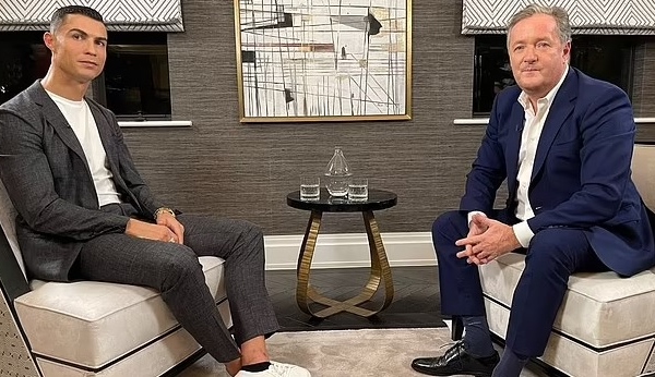 Ronaldo gặp lại Piers Morgan sau cuộc phỏng vấn chấn động năm 2022