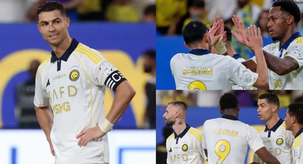 Ronaldo nổ súng, Al-Nassr vẫn gục ngã trong trận cầu 5 bàn