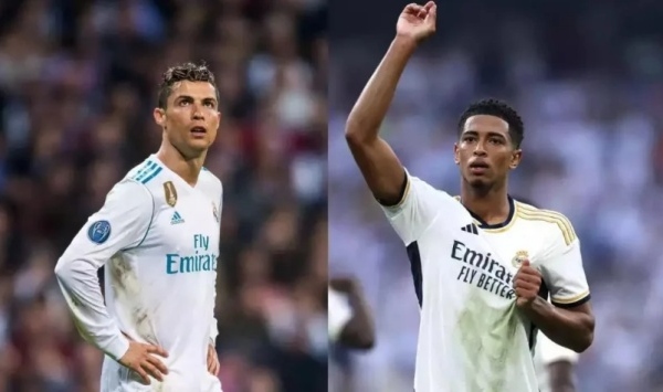 Ronaldo "tiên tri" thẻ đỏ của Bellingham từ 7 năm trước
