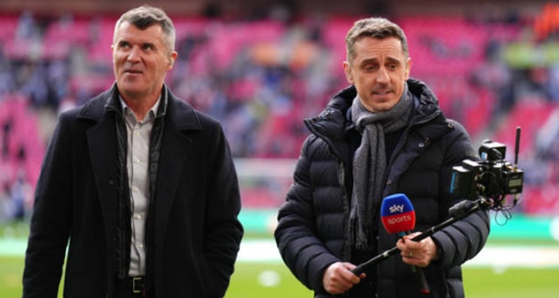 Roy Keane cùng quan điểm với Neville về Liverpool