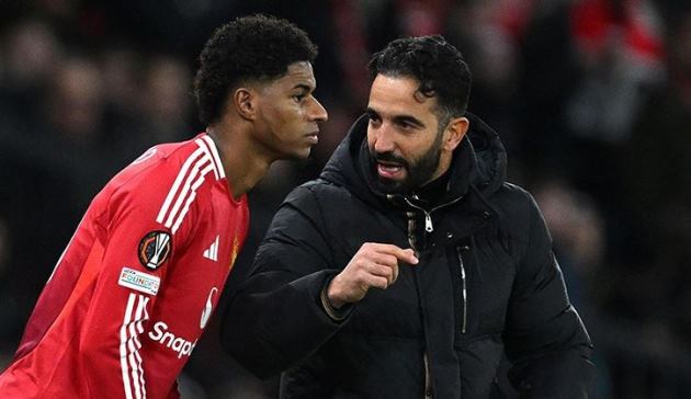 Ruben Amorim phá vỡ im lặng về tương lai Marcus Rashford