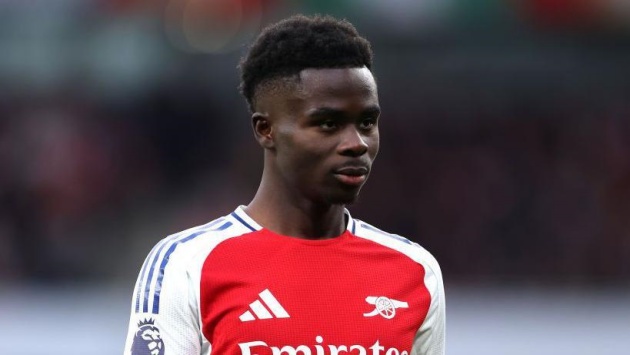 Saka: "Arsenal không sợ hãi"