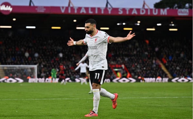 Salah lập siêu phẩm, Liverpool bỏ cách Arsenal 9 điểm