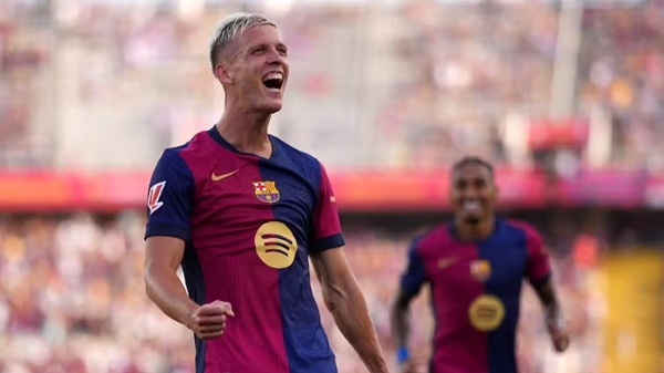 Sau Olmo, thêm ngôi sao được hưởng lợi từ đòn bẩy tài chính Barca