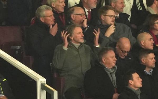 Sir Jim Ratcliffe căng thẳng khi xem bộ đôi Man Utd thi đấu