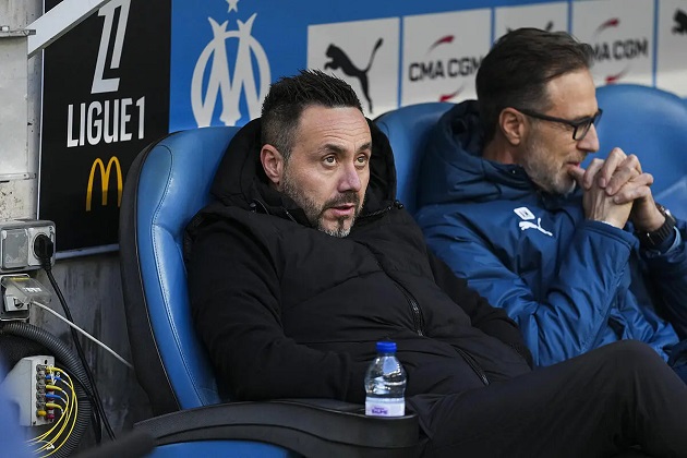Sự bất ổn nội bộ, De Zerbi và Marseille đứng ở rìa của Toulouse