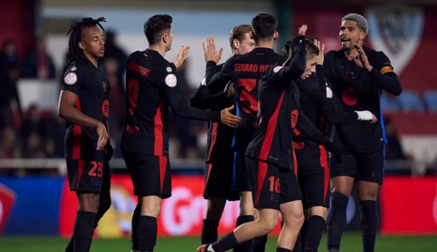 Thắng Barbastro, Barca có bước đệm quan trọng trong năm mới