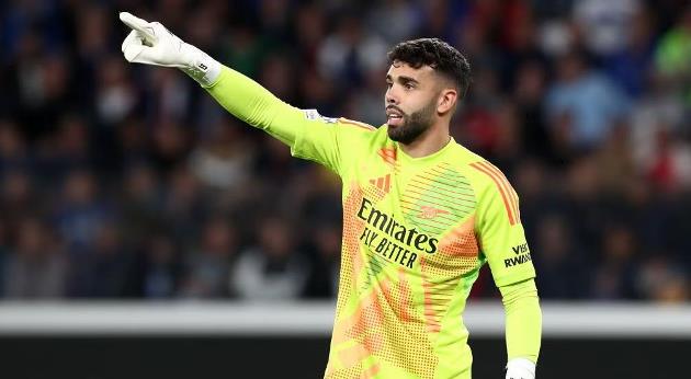 Thủ môn Arsenal, David Raya được vinh danh