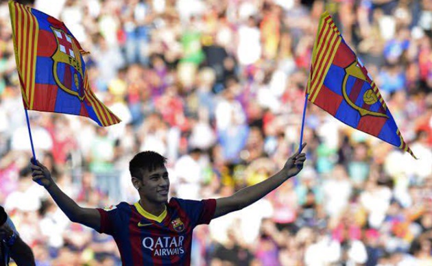 Tình yêu của Neymar với Barcelona