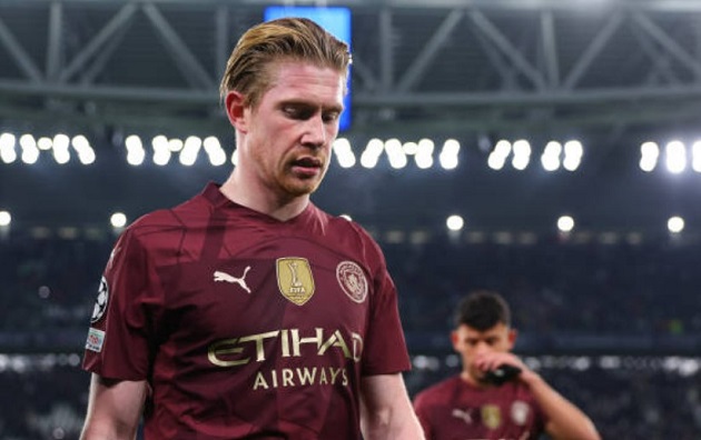 Tương lai De Bruyne có thể không còn ở Etihad sau thất bại trước Real