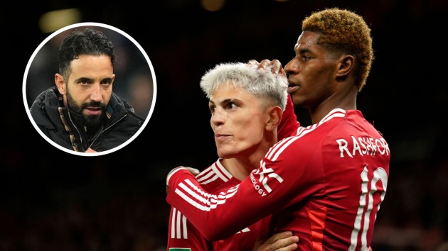 Tuyên bố của Amorim cho thấy khác biệt giữa Rashford và Garnacho