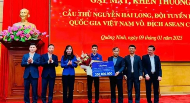 Vô địch AFF Cup 2024, Hai Long được thưởng lớn