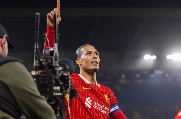 Van Dijk tiết lộ một giấc mơ lớn trong áo sơ mi Liverpool