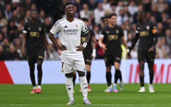 Vinicius đang gây ra sự phẫn nộ ở Real Madrid