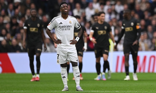 Vinicius đang gây ra sự phẫn nộ ở Real Madrid