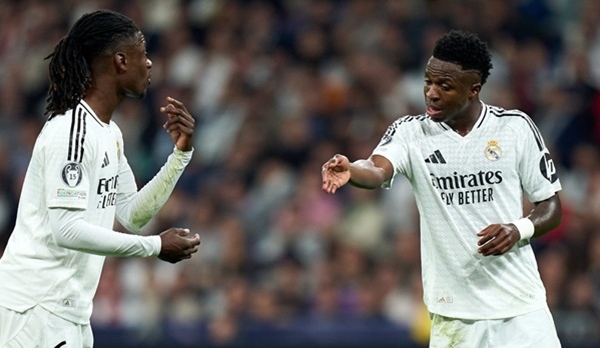 Vinicius trách móc đồng đội sau khi Real đánh bại Man City