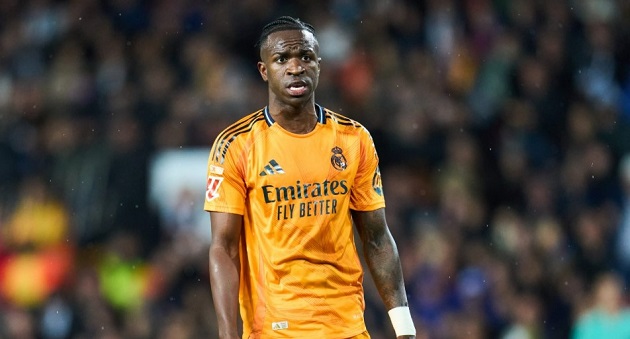 Vinicius vẫn có thể thi đấu ở Copa del Rey dù nhận thẻ đỏ