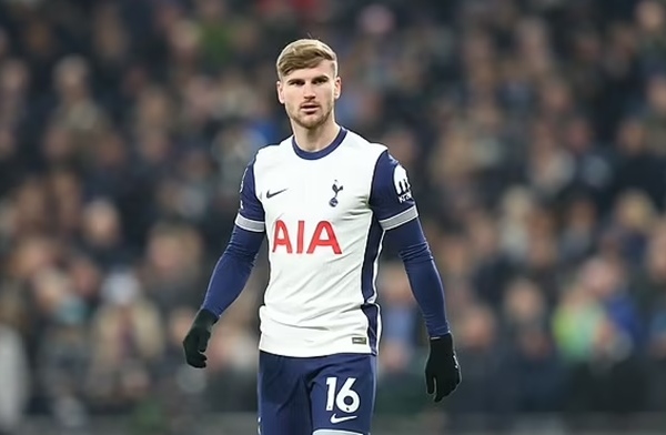 Werner đối mặt nguy cơ rời Tottenham