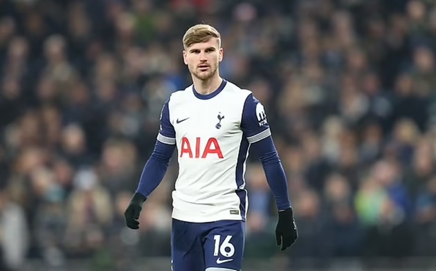 Werner đối mặt nguy cơ rời Tottenham