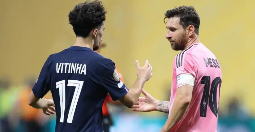 Vitinha biến Mercedes-Benz thành sân khấu riêng, bất chấp drama với Messi