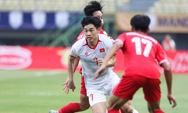 Báo Thái Lan "ngả mũ" trước U23 Việt Nam sau trận thắng Lào
