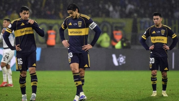 Cavani ghi bàn, Boca Juniors vẫn bị loại