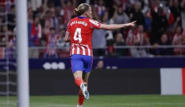 Gallagher đối mặt thử thách lớn tại Atletico Madrid