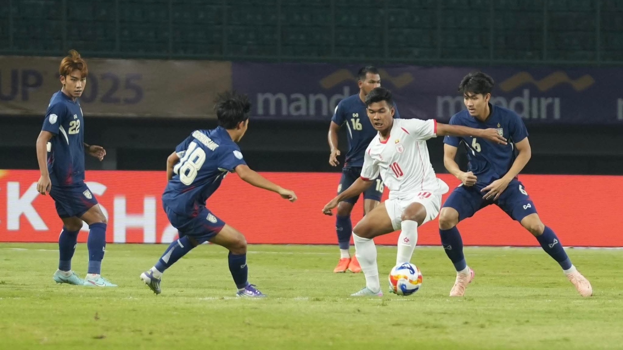 Hòa nghẹt thở Myanmar, U23 Thái Lan hú vía giành vé vào bán kết