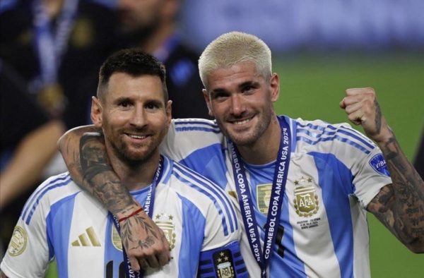 Inter Miami mang "vệ sĩ" Rodrigo De Paul về cho Messi
